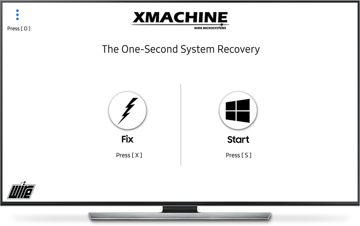 WiRE Microsystems XMACHINE, The WORLD's FASTEST system recovery solution. The world's first one second disaster recovery